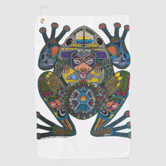 Frosch Golf Handtuch