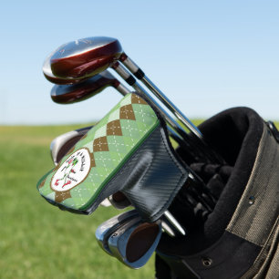 Frosch Golfing Grip It and Ribbit Green Brown Raut Golf Headcover