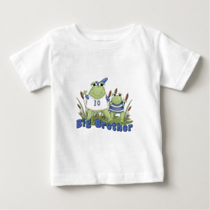 Frosch-großer Bruder Baby T-shirt