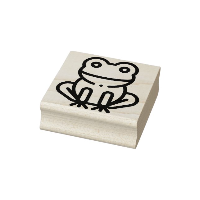 Frosch Gummistempel (Stempel)