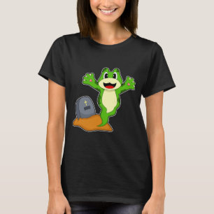 Frosch Halloween Grab T-Shirt