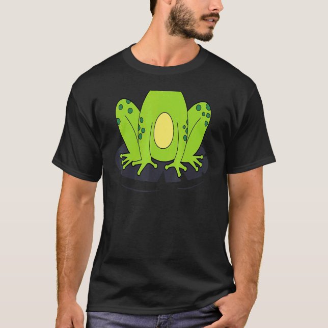 Frosch Halloween Kostüm für Junge Mädchen Kinder E T-Shirt (Vorderseite)