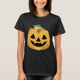 Frosch Halloween Pumpkin T-Shirt