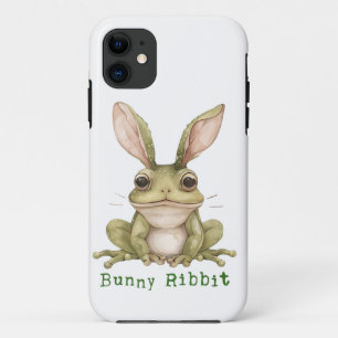 Frosch Hase Kaninchen Schlappohren Kröte Lustig Os Case-Mate iPhone Hülle