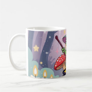 Frosch-Hexe-Kaffeetasse – Kawaii-Potion-Frosch-Hüt Kaffeetasse
