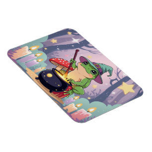 Frosch-Hexen-Magnet – Süßer Potion-Frosch Magnet