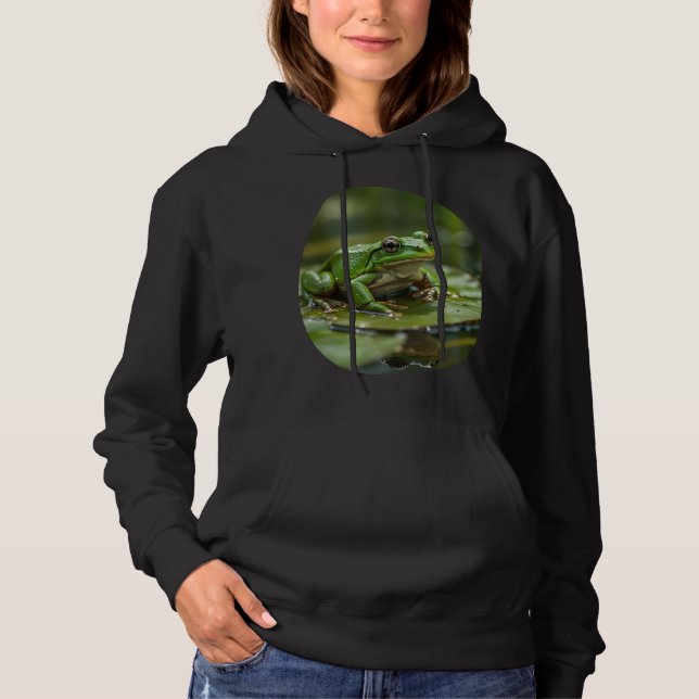 Frosch Hoodie (Vorderseite)