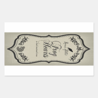 Frosch Hörnchen Halloween Jar Aufkleber