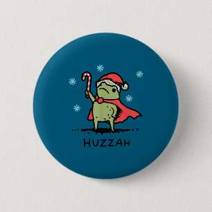 Frosch Huzzah Frosch Ritter Lustiges Schwert Meme Button