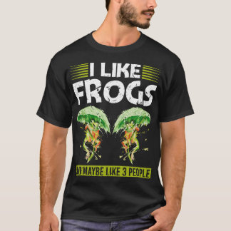 Frosch I mag Frösche T-Shirt