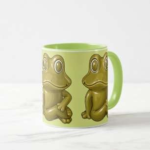 Frosch-Illustration-Azent-Tasse Tasse