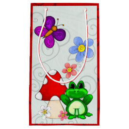 Frosch im Frühling Kleine Geschenktüte