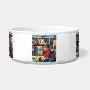 Frosch in der Bibliothek Napf