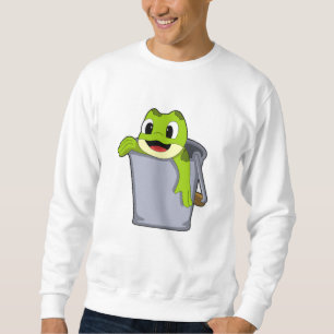 Frosch in Eimer Sweatshirt