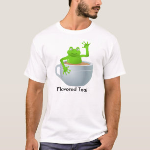 Frosch in einem Tee