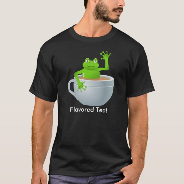 Frosch in einem Tee (Vorderseite)