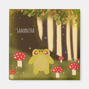 Frosch in magischer Natur Magnet