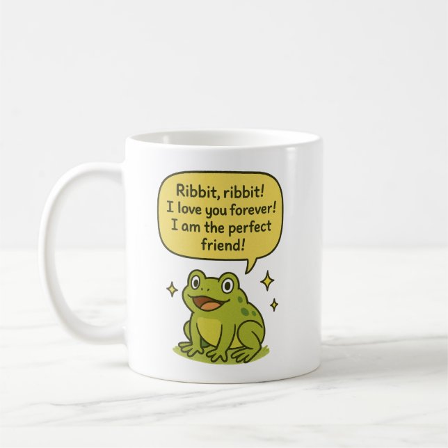 Frosch Kaffeetasse (Links)