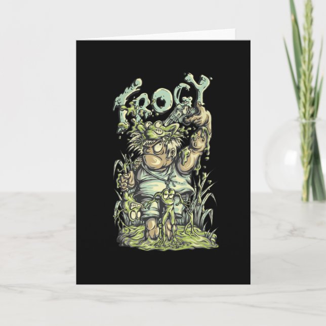Frosch Karte (Vorderseite)