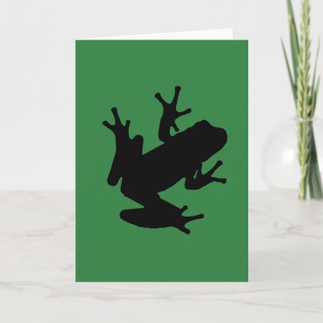 Frosch Karte (Vorderseite)