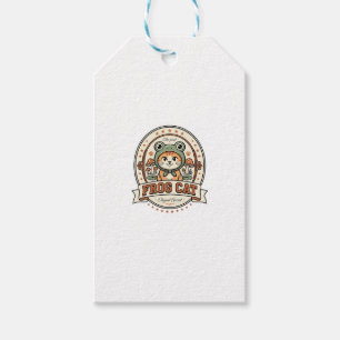 Frosch Katze Frogcore Katze Vintage Vektor Art Shi Geschenkanhänger