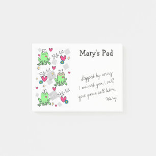 Frosch (klebrige Anmerkungen) Post-it Klebezettel