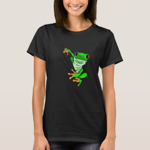 Frosch kleine Mini-Tasche grün niedlich giftige Pr T-Shirt