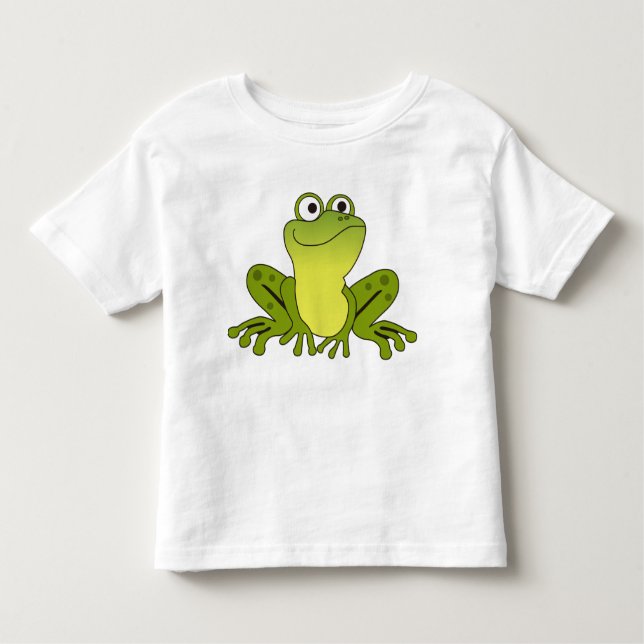 Frosch Kleinkind T-shirt (Vorderseite)