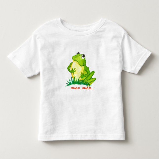 Frosch Kleinkind T - Shirt (Vorderseite)