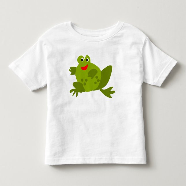 Frosch Kleinkind T-shirt (Vorderseite)