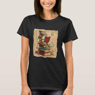 Frosch & Kröte Angeln Vintage Klassiker Buch Frosc T-Shirt