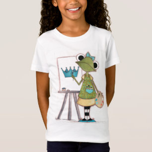 Frosch-Künstler - der T - Shirt der Kinder