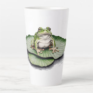 Frosch Latte Coffee Tasse