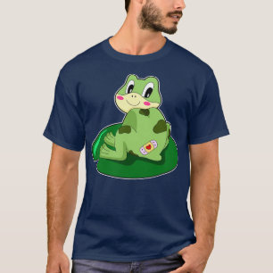 Frosch Leaf Heart Plaster T-Shirt