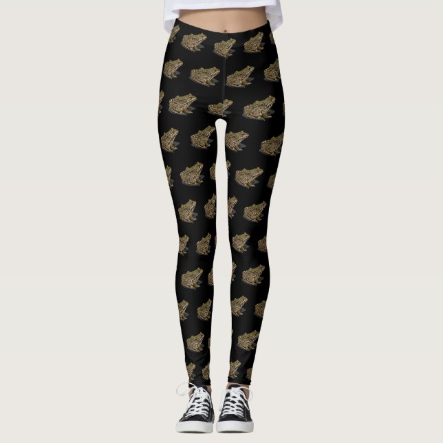 Frosch Leggings (Vorderseite)