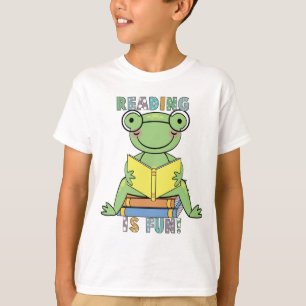 Frosch-Lesung ist Spaß-T - Shirts und Geschenke