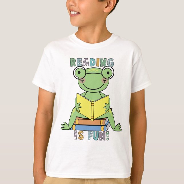Frosch-Lesung ist Spaß-T - Shirts und Geschenke (Vorderseite)