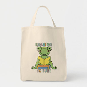 Frosch-Lesung ist Spaß-T - Shirts und Geschenke Tragetasche