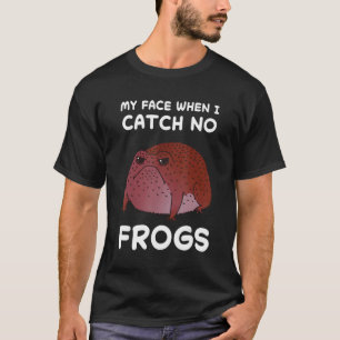 Frosch Liebe Toad Frog Fangjäger Amphibienfang T-Shirt