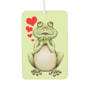 Frosch-Liebe Zeichnend Autolufterfrischer