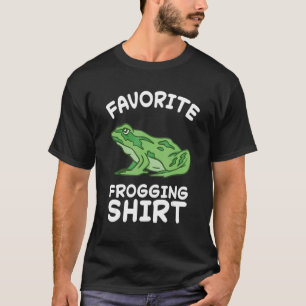 Frosch Liebt Kröte Froschfänger Jäger Amphibienfan T-Shirt