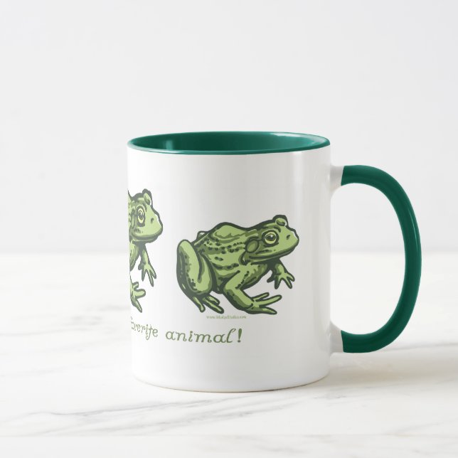 Frosch liebt Mug Tasse (Rechts)