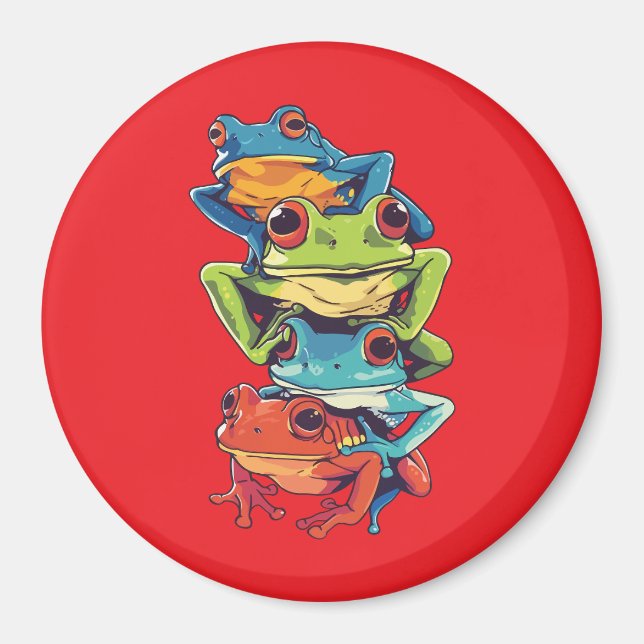 Frosch Magnet (Vorne)