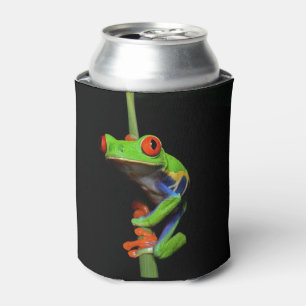 Frosch, Mit Augen gestrichen Dosenkühler