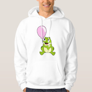 Frosch mit Ballon Hoodie