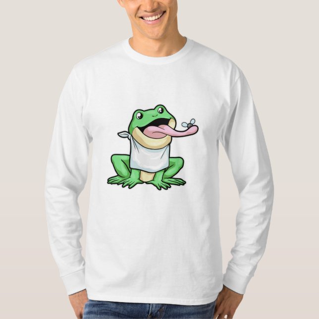 Frosch mit Käfer T-Shirt (Vorderseite)