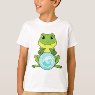Frosch mit Kristallkugel T-Shirt
