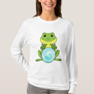 Frosch mit Kristallkugel T-Shirt