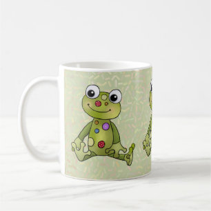Frosch mit Punkten Kaffeetasse