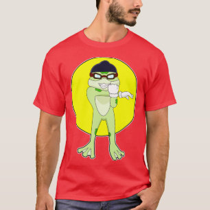 Frosch mit Schwimmbrille T-Shirt